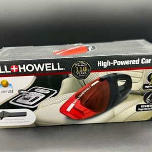 Bell + Howell High Powered Car Vacuum – Wet & Dry, 12V Corded